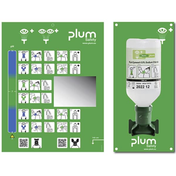 PLUM BR 312 005 Øjenskylleflaske fyldt