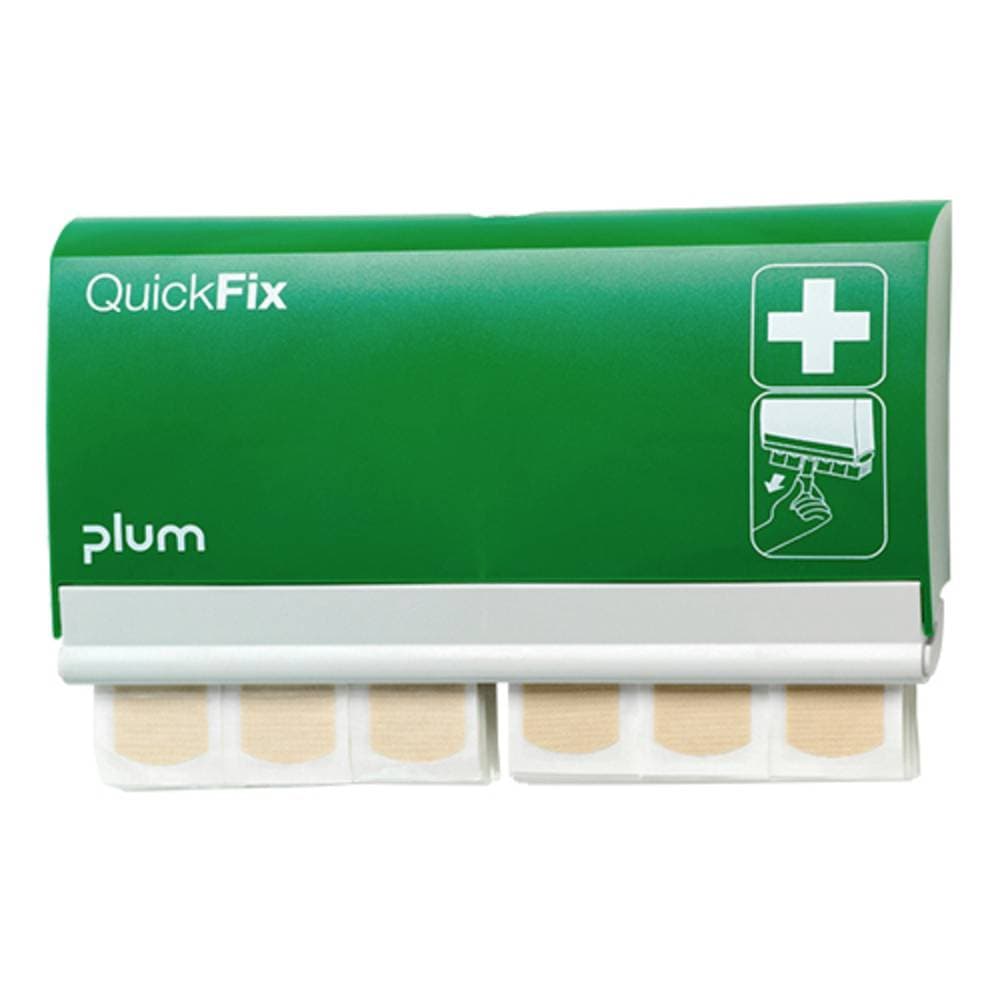 Plåster-dispenser (B x H x D) 232.5 x 133.5 x 33 mm inkl. väggfäste PLUM BR352005