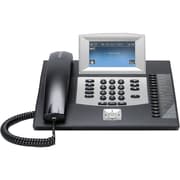 Auerswald COMfortel 2600 Systemtelefon, ISDN Telefonsvarer, Headset-tilslutning Touch-display Sort, Sølv