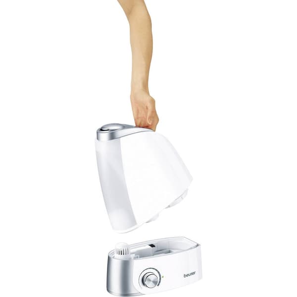 Beurer LB 44 Ultraljudsluftfuktare 1 st Vit, Silver