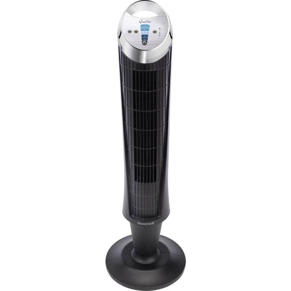 Honeywell HY254E4 Tornfläkt 35 W (L x B x H) 174 x 170 x 800 mm Svart, Krom