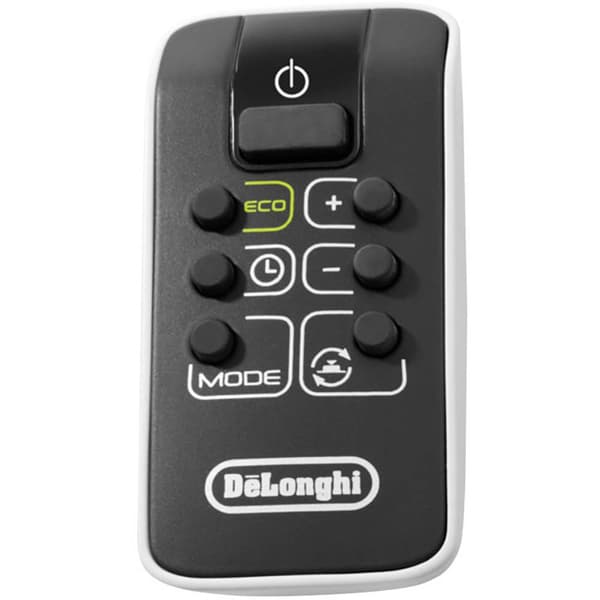 DeLonghi 0114662000 Keramisk värmefläkt 60 m³ Svart, Grå
