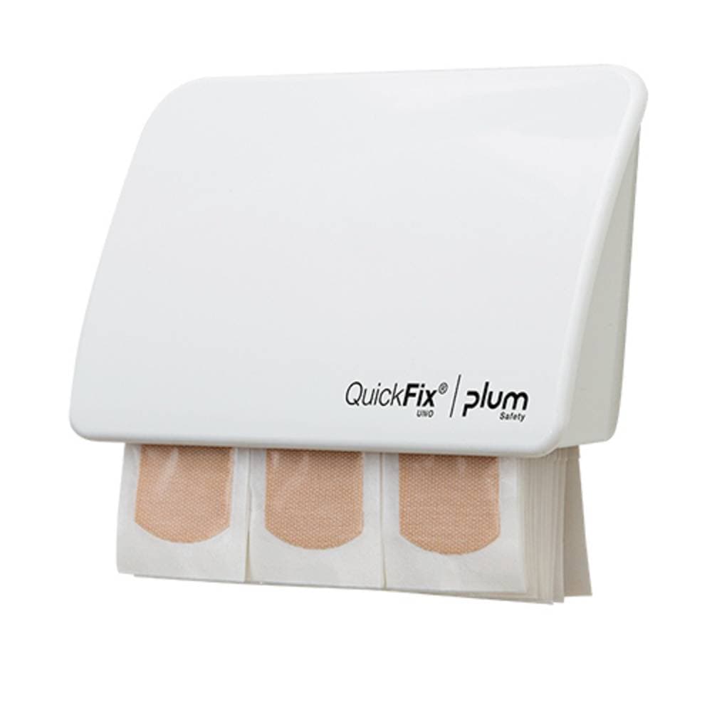 Plåster-dispenser (B x H) 130 mm x 55 mm inkl. väggfäste PLUM QuickFix® UNO 5532