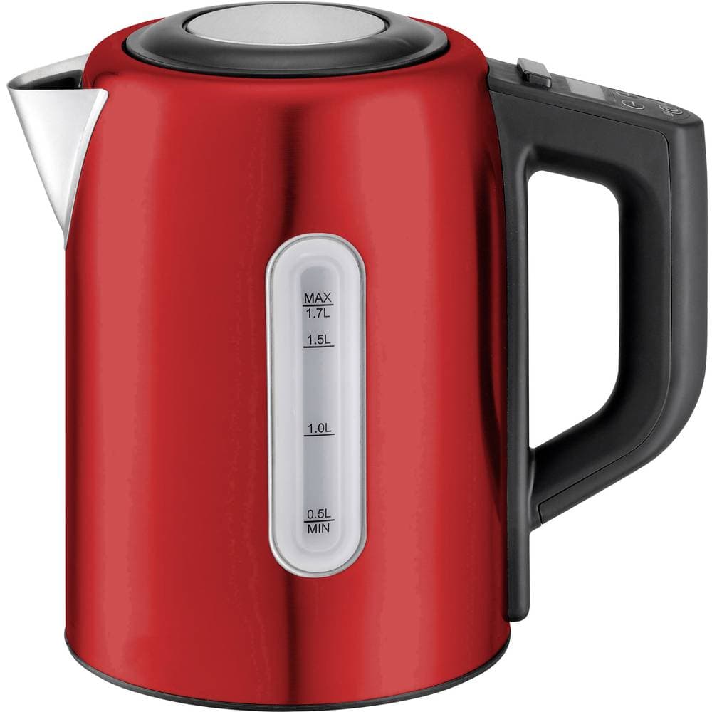Trisa Vario Temp Vattenkokare sladdlös Röd (metallic)
