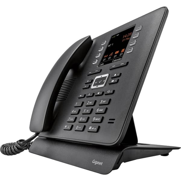 Gigaset Pro Maxwell C Fast telefon VoIP Bluetooth, Handsfree, Headset uttag, Optisk samtalssignalering, Återuppringning