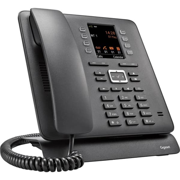 Gigaset Pro Maxwell C Fast telefon VoIP Bluetooth, Handsfree, Headset uttag, Optisk samtalssignalering, Återuppringning