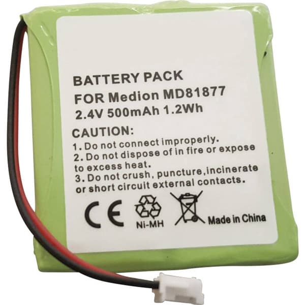 Beltrona TELSINUS201 TSinus-battery Trådlös telefon batteri Passar till märke: Amstrad, Audioline, Avaya, AVM, BT Verve