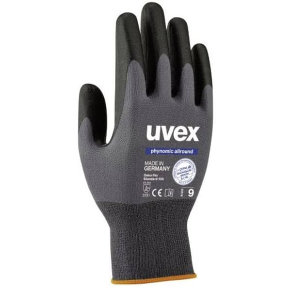 uvex phynomic allround 6004905 Nylon Arbetshandske Storlek (handskar): 5 EN 388 1 par