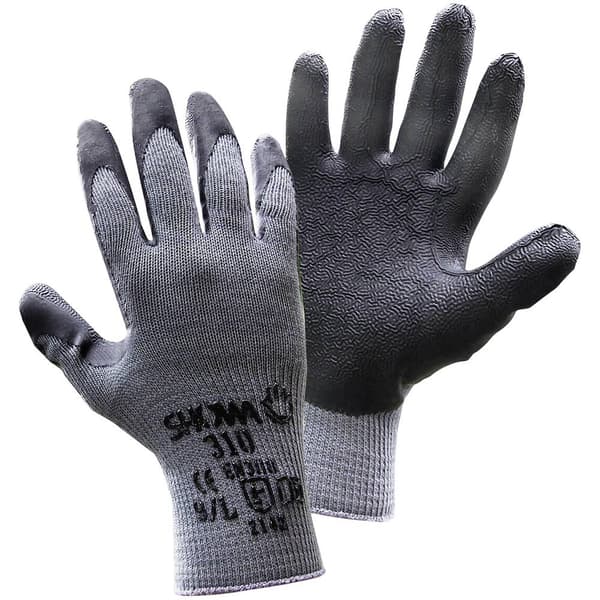 Showa Grip Black 14905-10 Bomull, Polyester Arbetshandske Storlek (handskar): 10, XL EN 388 CAT II 1 par