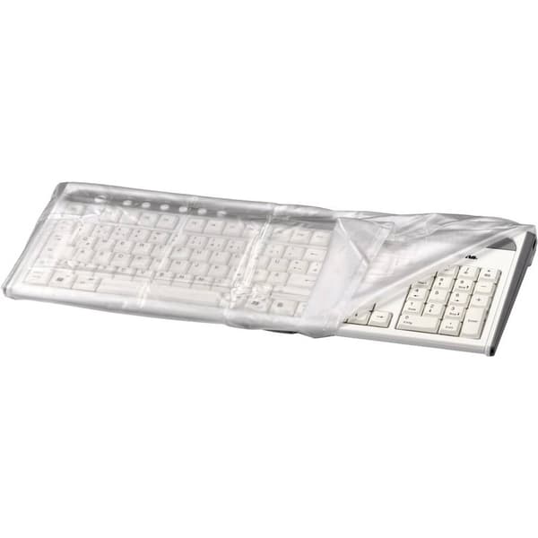 Hama 42200 Dammskyddskåpa tangentbord Transparent (L x B x H) 216 x 483 x 51 mm