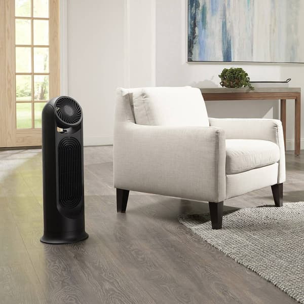 Honeywell HYF500E4 Tornfläkt 58 W (Ø x H) 30 cm x 800 mm Svart