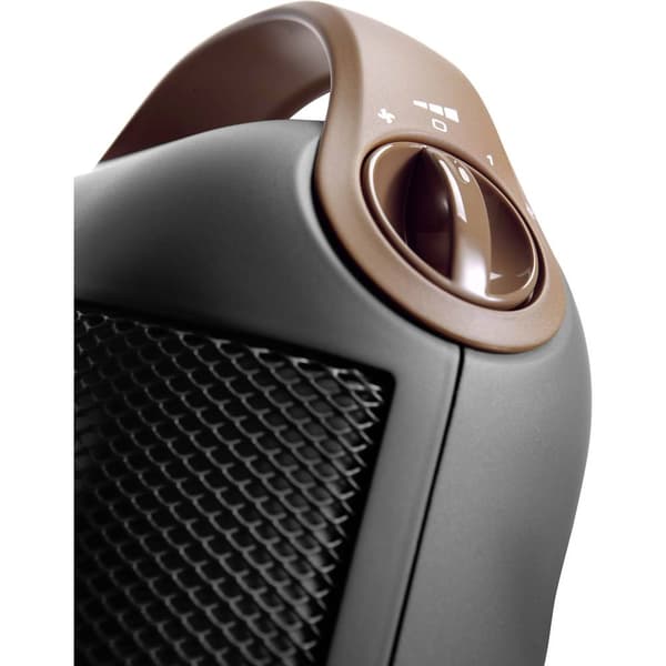 DeLonghi HFX30C18.AG Keramisk värmefläkt 55 m² Grå