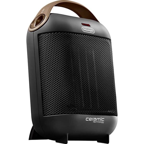 DeLonghi HFX30C18.AG Keramisk värmefläkt 55 m² Grå