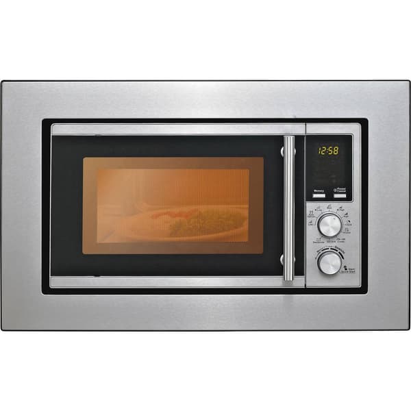 Silva Schneider EBM-G 880E Mikrovågsugn Rostfritt stål 700 W Grillfunktion, Färdigmonterad