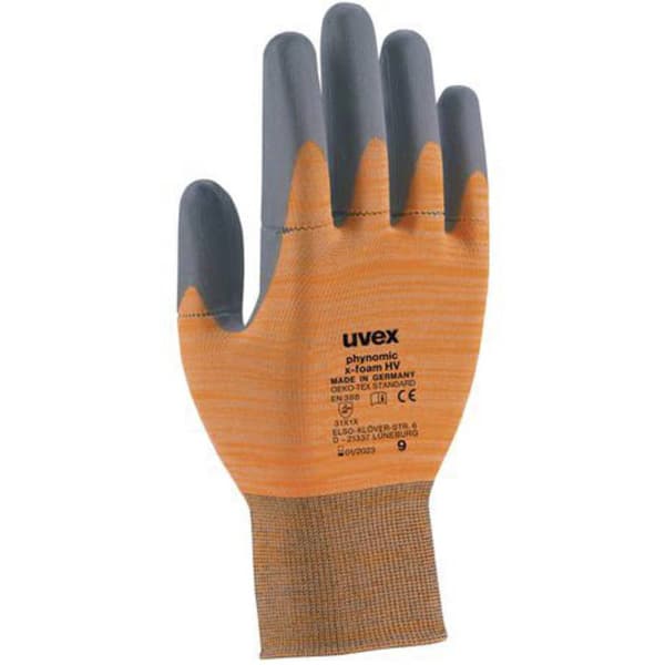 uvex phynomic x-foam HV 6005407 Arbetshandske Storlek (handskar): 7 EN 388 1 par