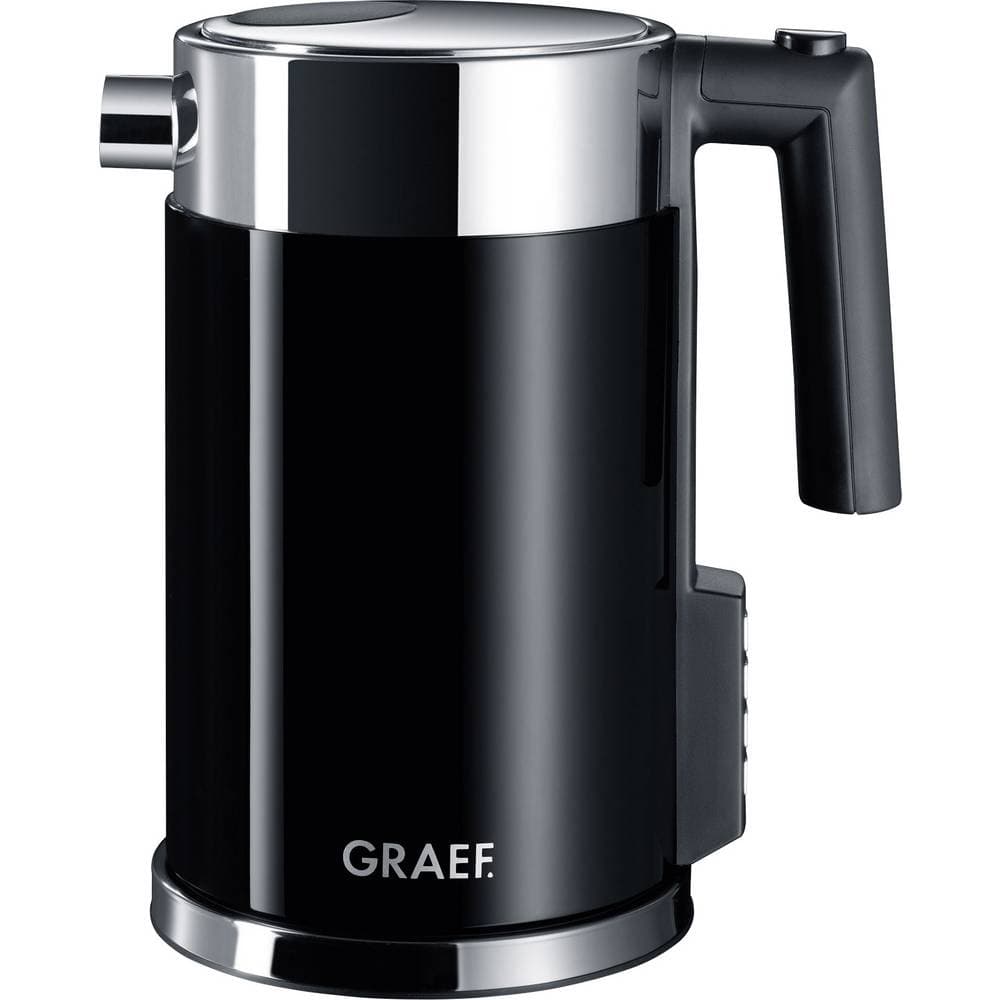 Graef WK 702 Vattenkokare sladdlös Svart