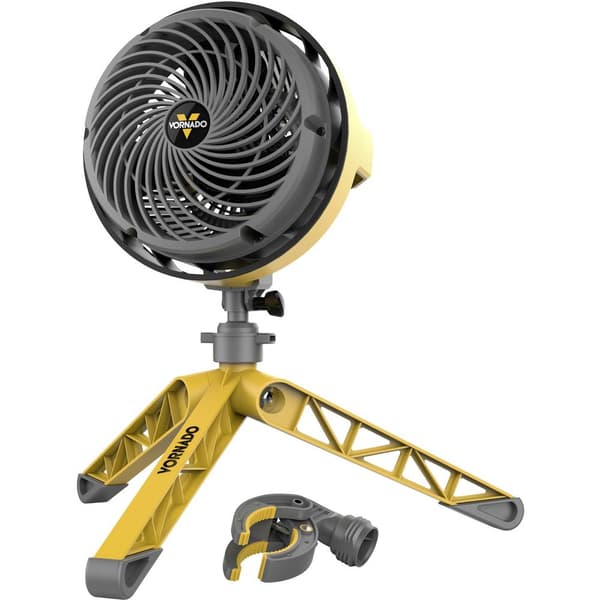 Vornado Heavy Duty EXO5 Stående fläkt 37.2 W Gul, Grå Svängbar
