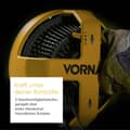 Miniatyrbild 5 av 5: Vornado Heavy Duty EXO5 Stående fläkt 37.2 W Gul, Grå Svängbar