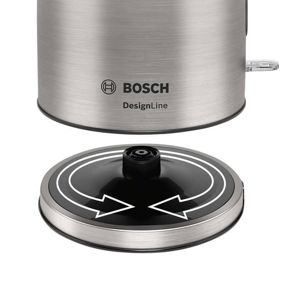 Bosch Haushalt TWK5P480 Vattenkokare Rostfritt stål Kapacitet: 1.7 l