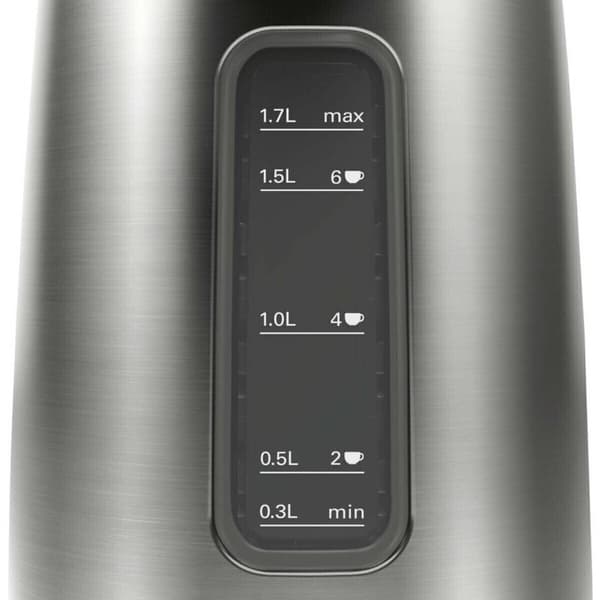 Bosch Haushalt TWK5P475 Vattenkokare Grå Kapacitet: 1.7 l