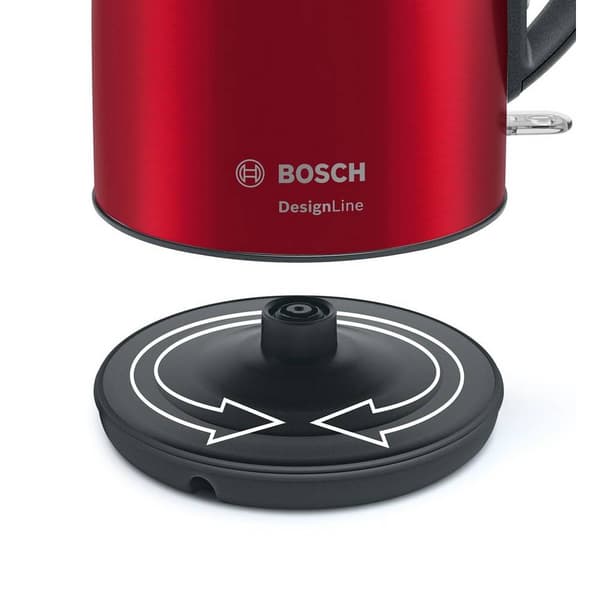 Bosch Haushalt TWK3P424 Vattenkokare Röd Kapacitet: 1.7 l