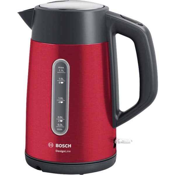 Bosch Haushalt TWK4P434 Vattenkokare Röd Kapacitet: 1.7 l