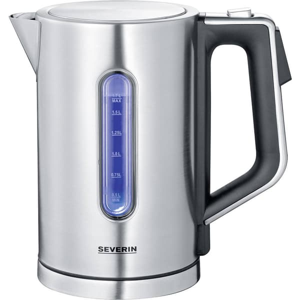 Severin 3418 Vattenkokare Rostfritt stål (borstat) Kapacitet: 1.7 l