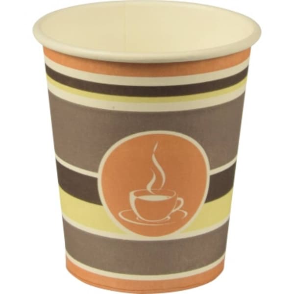 Papstar mugg coffee To Go 90128 0,2 l brun 50 st./förp.