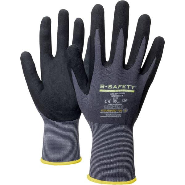 B-SAFETY ClassicLine Nitril HS-101004-10 Nitril Arbetshandske Storlek (handskar): 10 EN 388 CAT II 1 st
