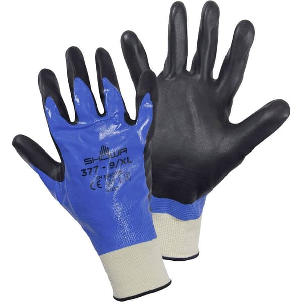 Showa 377 Gr.L 4703 Polyester, Nylon, Nitril Monteringshandskar Storlek (handskar): 8, L EN 388 CAT II 1 par