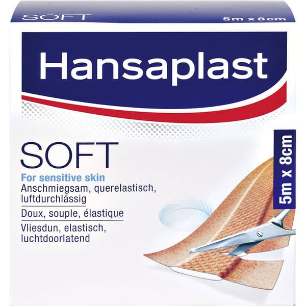 Hansaplast 1556527 Plåster 5 m x 8 cm 1 st