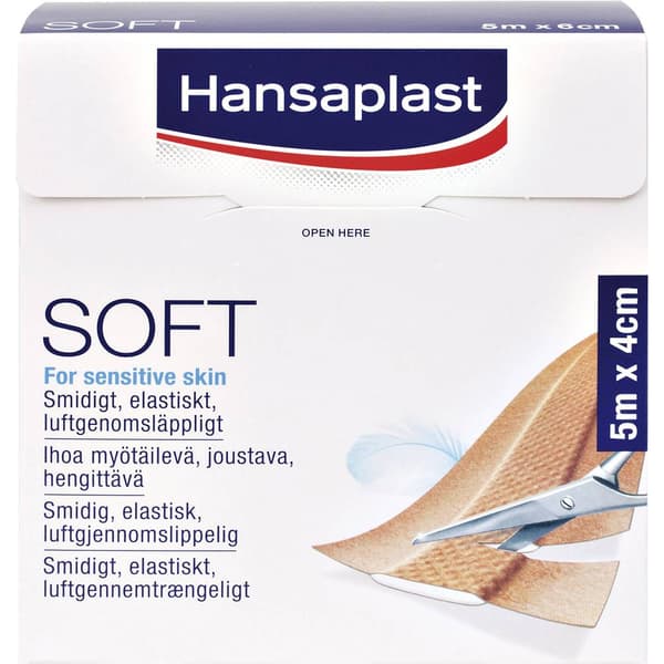 Hansaplast 1556526 Plåster 5 m x 4 cm 1 st