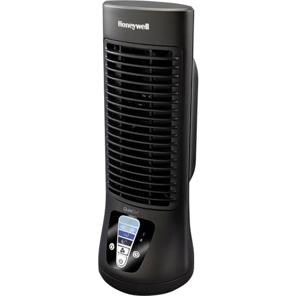 Honeywell HTF210BE4 Tornfläkt 8 W Svart Automatisk avstängning, Timer, Oscillerande