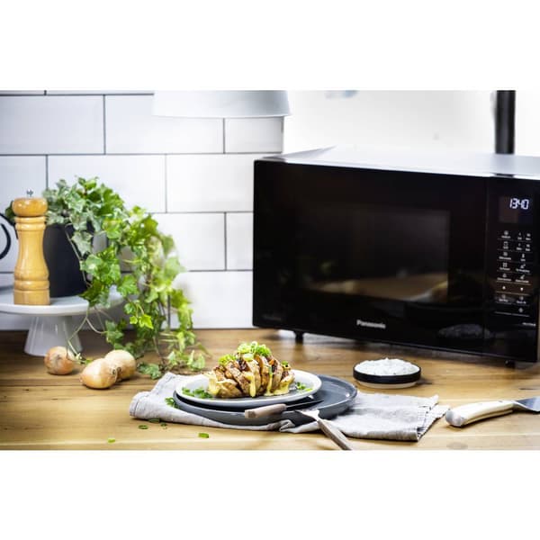 Panasonic NN-CT57JMGPG Mikrovågsugn Silver 1000 W Grillfunktion