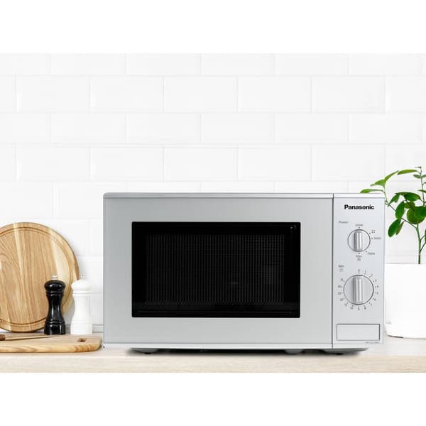 Panasonic NN-E221MMEPG Mikrovågsugn Silver 800 W