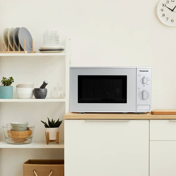 Panasonic NN-E221MMEPG Mikrovågsugn Silver 800 W