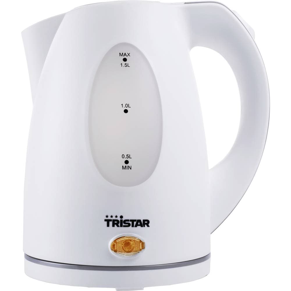 Tristar WK-1324 Vattenkokare sladdlös, BPA-fri, Överhettningsskydd Vit