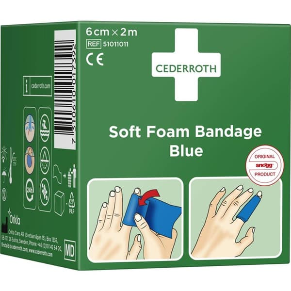 CEDERROTH 1009711 Bandage 2 m x 6 cm
