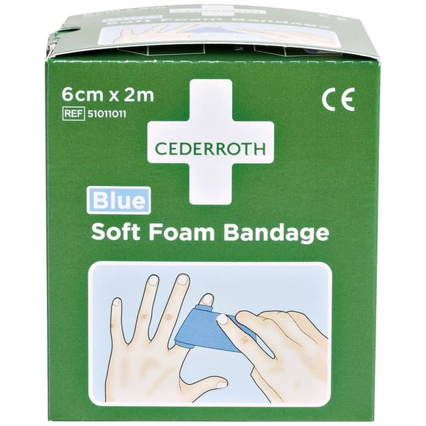 CEDERROTH 1009711 Bandage 2 m x 6 cm