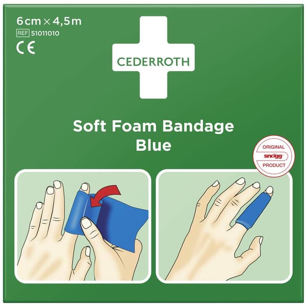 CEDERROTH 1009710 Bandage 4.5 m x 60 mm