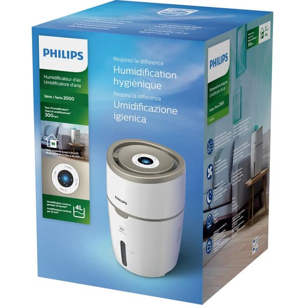 Philips HU4816/10 Luftfuktare 1 st Vit