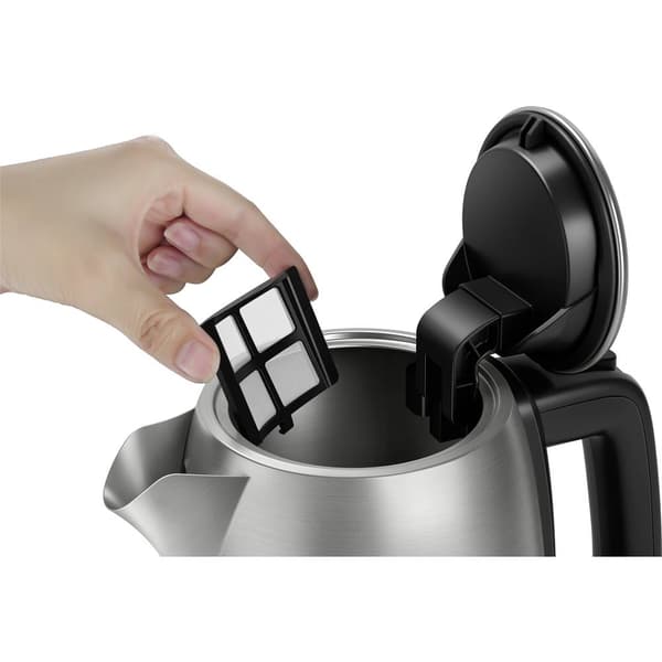 Philips Home HD9359/90 Avance Vattenkokare Rostfritt stål, Svart Kapacitet: 1.7 l