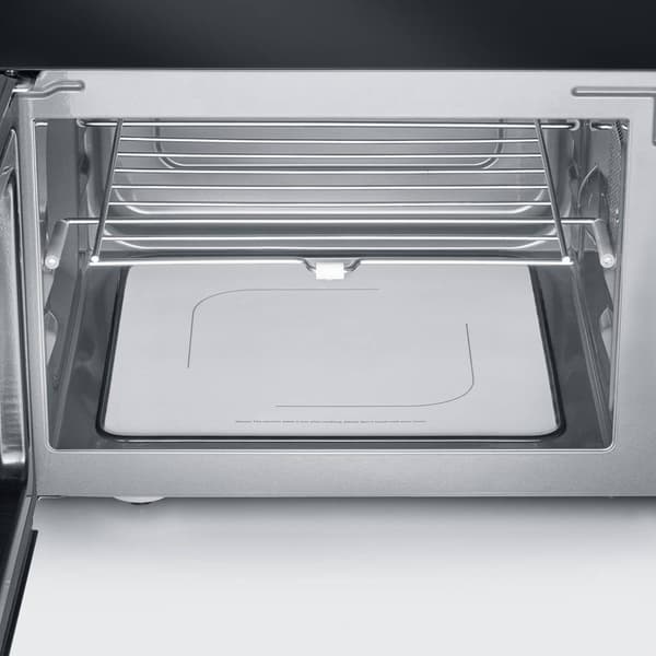 Severin MW 7763 Mikrovågsugn Svart, Rostfritt stål 900 W Grillfunktion