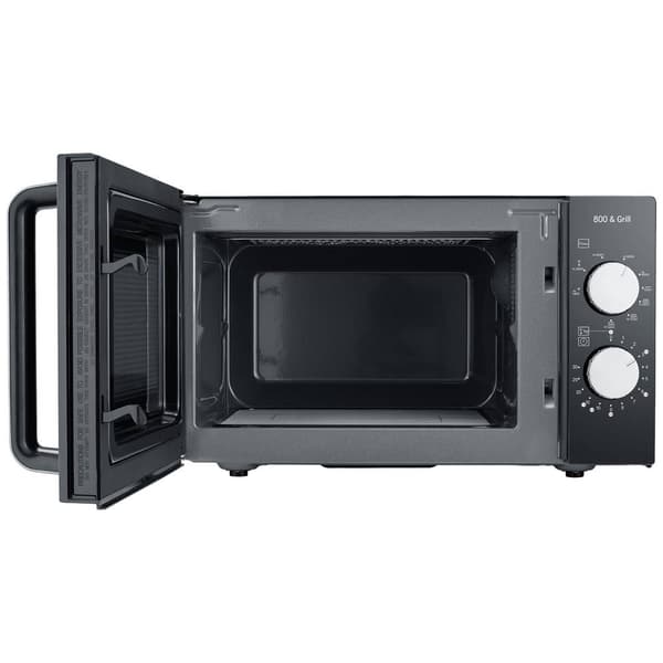 Severin MW 7762 Mikrovågsugn Svart, Rostfritt stål 800 W Grillfunktion