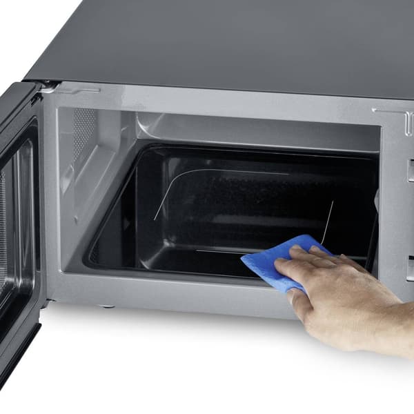 Severin MW 7762 Mikrovågsugn Svart, Rostfritt stål 800 W Grillfunktion