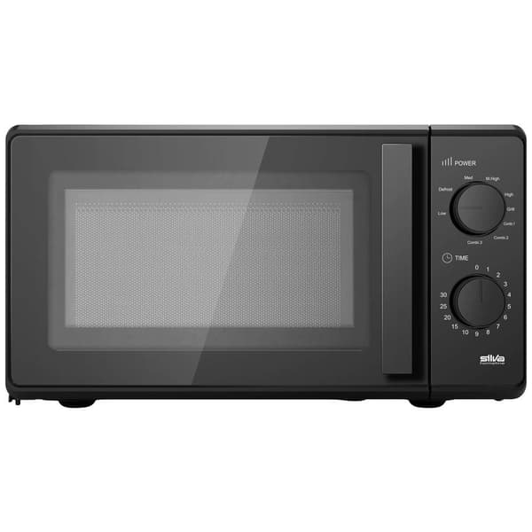 Silva Homeline MW-G 22.5 sw Mikrovågsugn Svart 700 W Grillfunktion, Timerfunktion