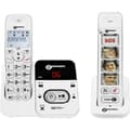 Miniatyrbild 2 av 3: Geemarc PACK Mobility 295 Trådlös seniortelefon Telefonsvarare, Kamera knapp Belyst display Vit