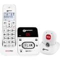 Miniatyrbild 2 av 4: Geemarc AMPLIDECT 295 SOS-Pro Trådlös seniortelefon Telefonsvarare, inkl. nödsändare Belyst display Vit