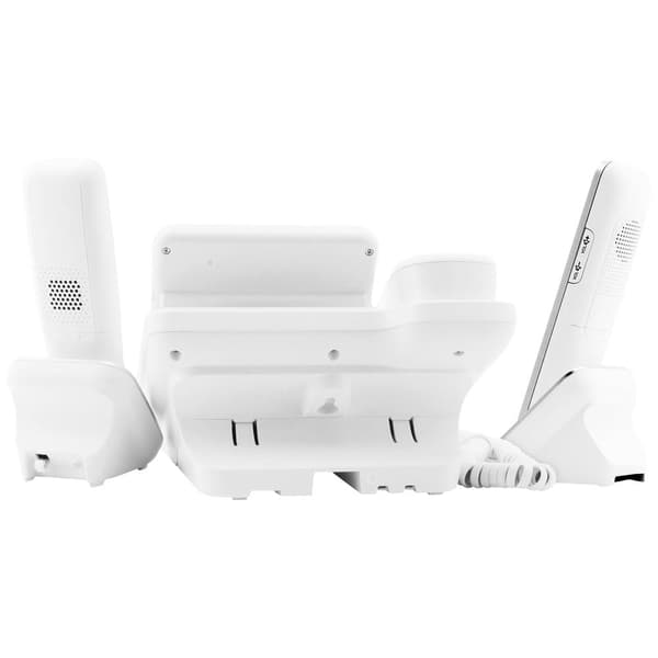 Geemarc Pack SENIOR 295 Fast seniortelefon Telefonsvarare, Kamera knapp, inkl. sladdlös handenhet Belyst display Vit