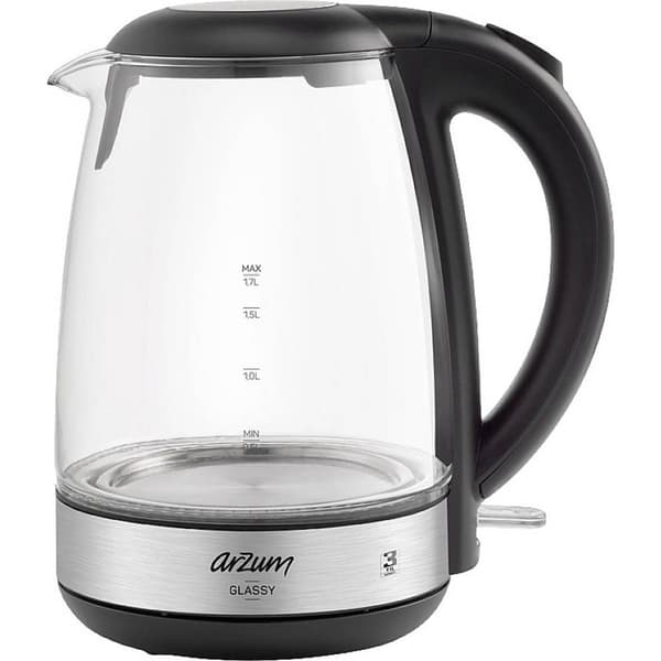 arzum AR3071 Vattenkokare Svart Kapacitet: 1.7 l